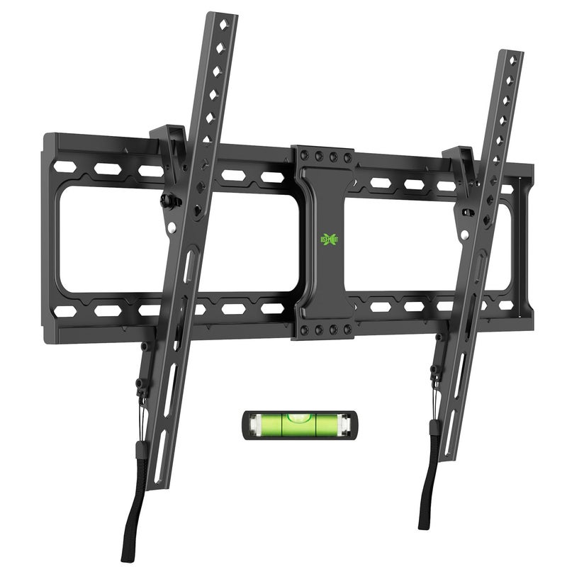 USX MOUNT Tilting TV Wall Mount for Most 37"-95" Flat Curved Screen Television, TV Bracket with Max VESA 600x400mm up to 132lbs, Low Profile Tilt Mount for 16", 24" Stud - Image 1